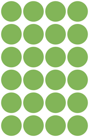 AVERY ZWECKFORM Markierungspunkte 18mm 3174Z grün 96 Stück