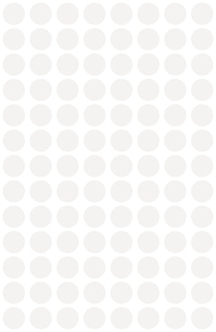 AVERY ZWECKFORM Markierungspunkte weiss 3175 8mm 416 Stück