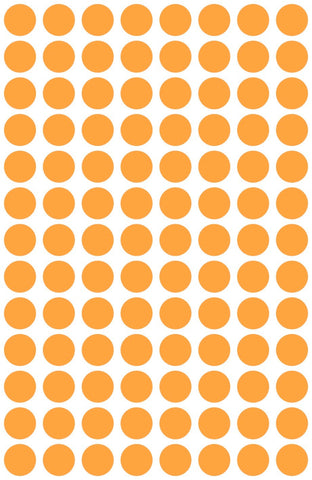 AVERY ZWECKFORM Markierungspunkte 8mm 3178 orange 416 Stück