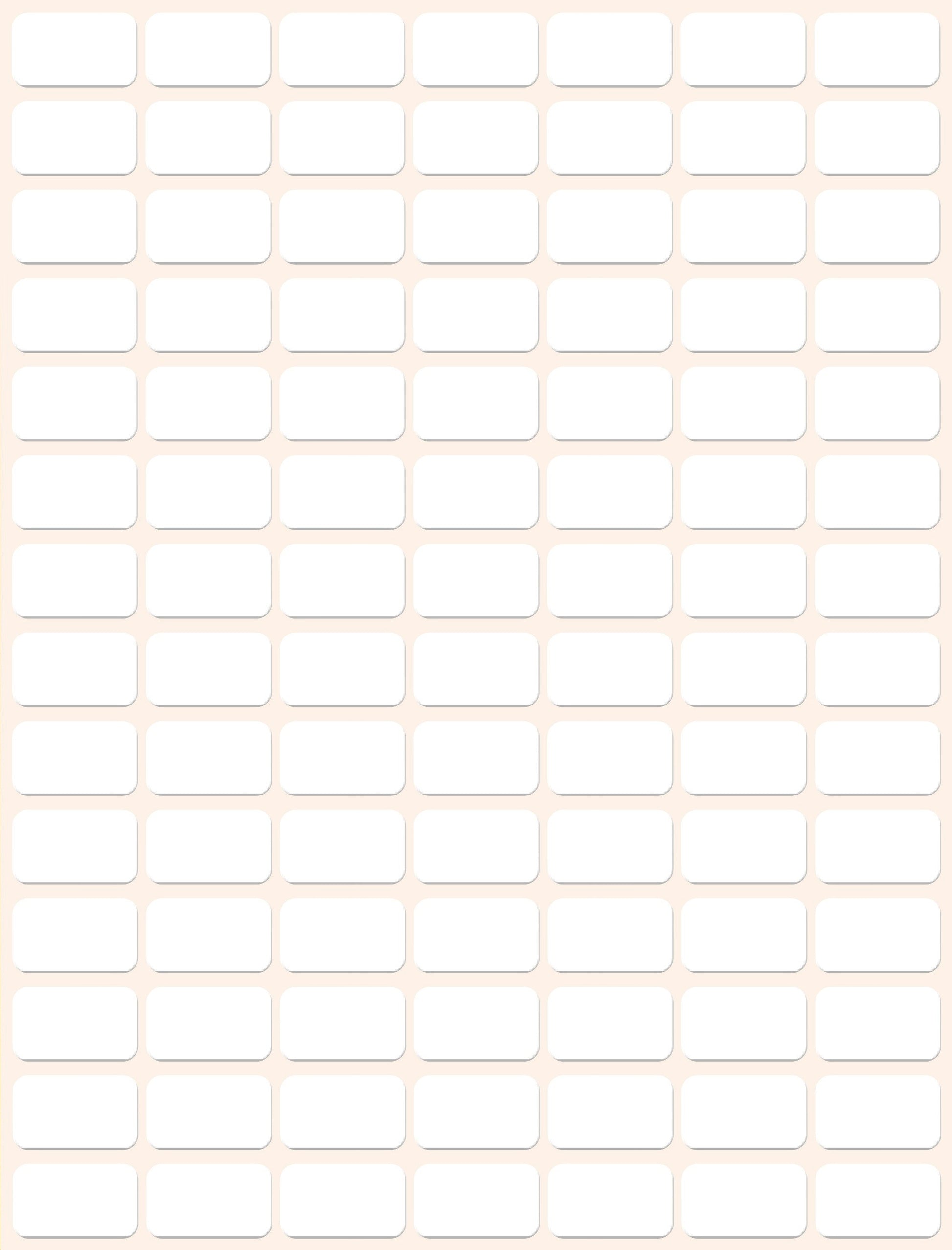 AVERY ZWECKFORM Haushaltetiketten 16×9mm 3311Z weiss 2646 Stück