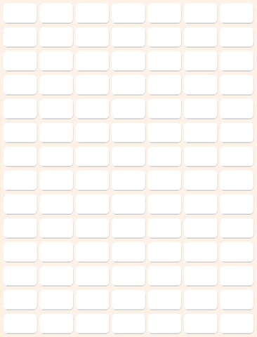 AVERY ZWECKFORM Haushaltetiketten 16×9mm 3311Z weiss 2646 Stück