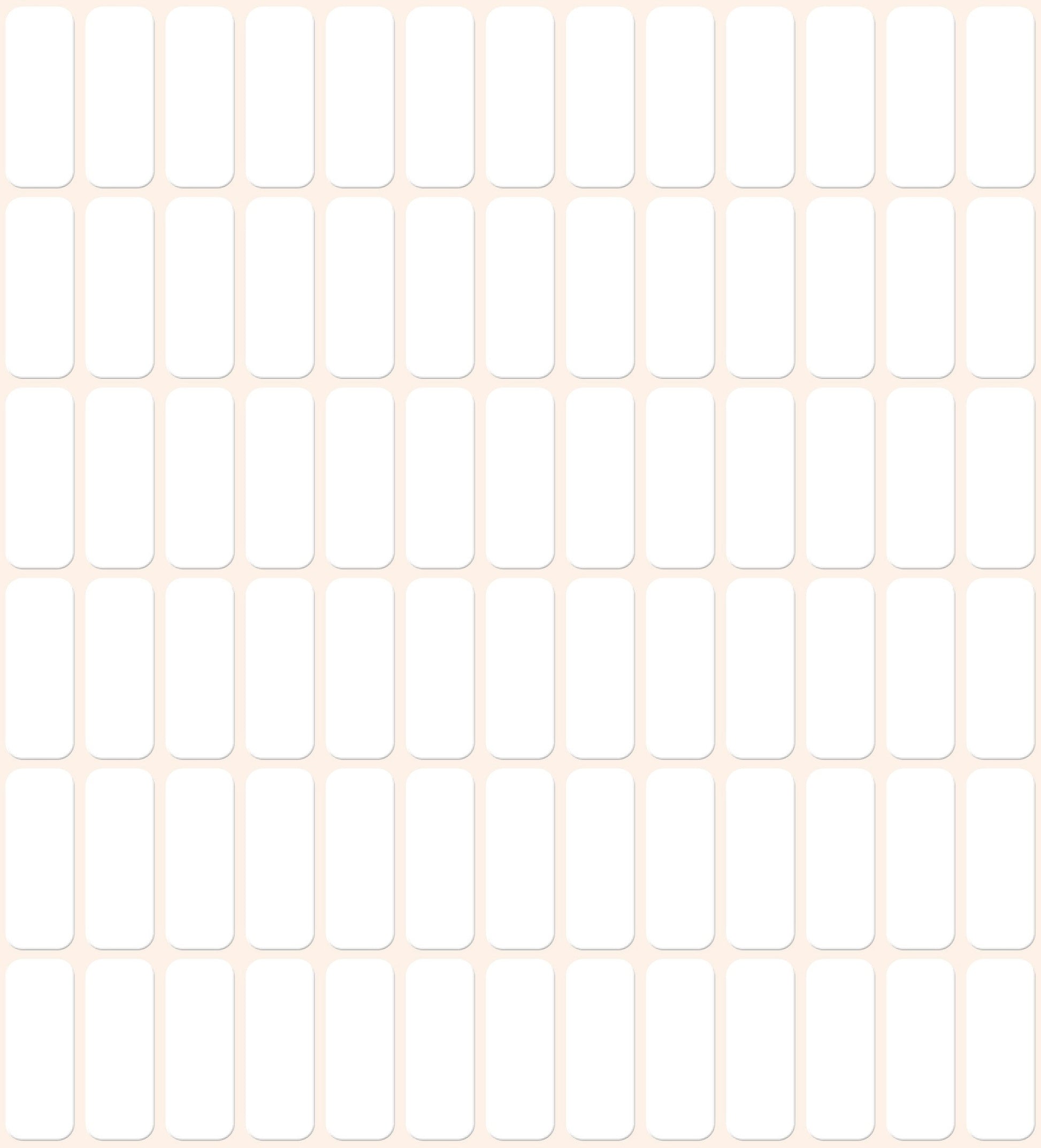 AVERY ZWECKFORM Universaletiketten 20x8mm 3317 weiss 2184 Stk./28 Bl.