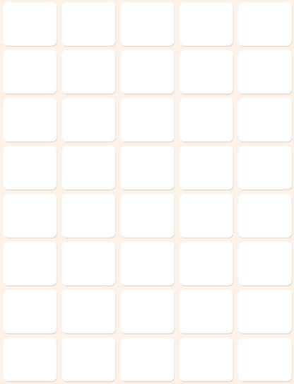 AVERY ZWECKFORM Universal-Etiketten 22x18mm 3318 weiss 1200 St./30 Bl.