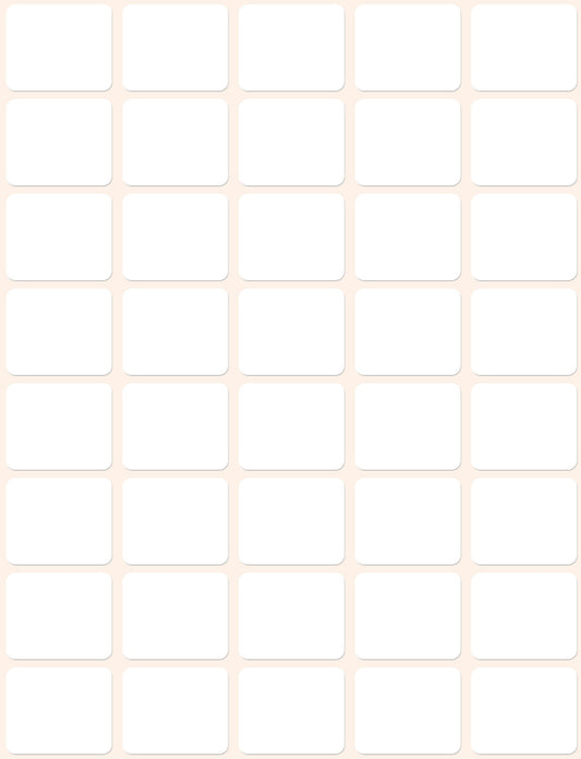 AVERY ZWECKFORM Universal-Etiketten 22x18mm 3318 weiss 1200 St./30 Bl.