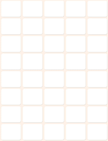 AVERY ZWECKFORM Universal-Etiketten 22x18mm 3318 weiss 1200 St./30 Bl.