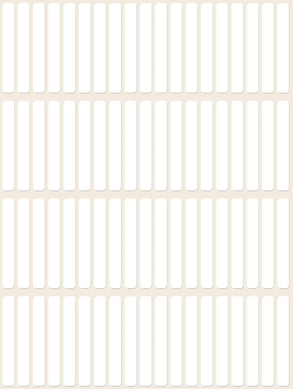 AVERY ZWECKFORM Universaletiketten 37x5mm 3322 weiss 1976 Stk./26 Bl.