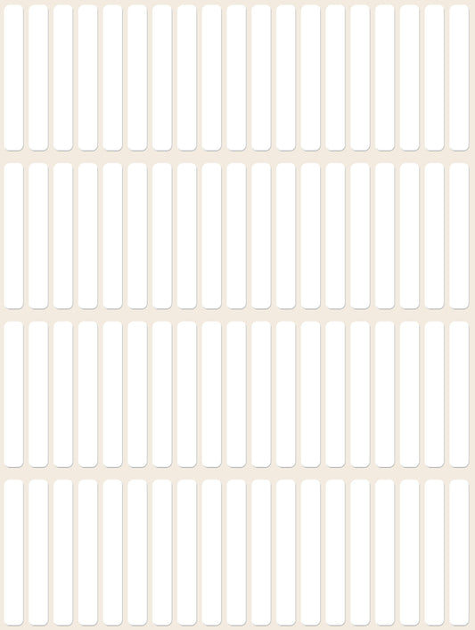 AVERY ZWECKFORM Universaletiketten 37x5mm 3322 weiss 1976 Stk./26 Bl.