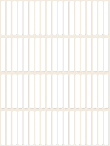 AVERY ZWECKFORM Universaletiketten 37x5mm 3322 weiss 1976 Stk./26 Bl.