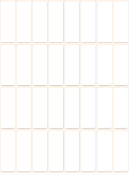 AVERY ZWECKFORM Universal-Etiketten 38x14mm 3323 weiss 928 St./29 Bl.