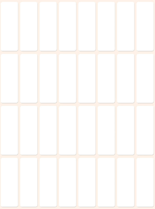 AVERY ZWECKFORM Universal-Etiketten 38x14mm 3323 weiss 928 St./29 Bl.