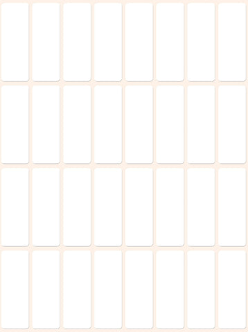 AVERY ZWECKFORM Universal-Etiketten 38x14mm 3323 weiss 928 St./29 Bl.