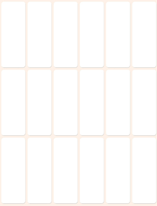 AVERY ZWECKFORM Universal-Etiketten 50x19mm 3327 weiss 486 St./27 Bl.