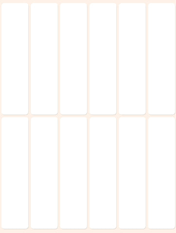 AVERY ZWECKFORM Universaletiketten 76x19mm 3328 weiss 324 Stk./27 Bl.