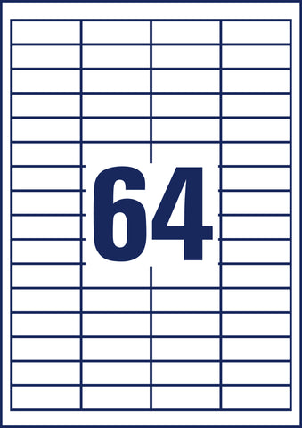 AVERY ZWECKFORM Universal-Etiketten 485x169mm 4785 weiss 30 Blatt