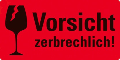 AVERY ZWECKFORM Warnetiketten 100x50mm 7211 neonrot 200 Stück