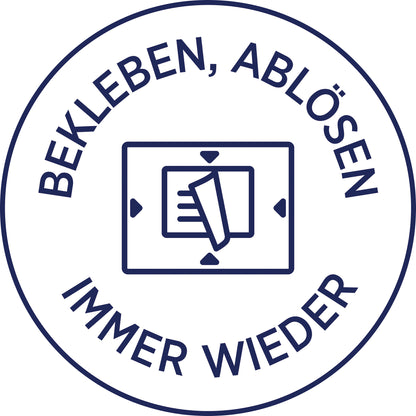 AVERY ZWECKFORM Träger-Etiketten 120x80mm 8001-5 hellgrau 20 Stk./5 Blatt