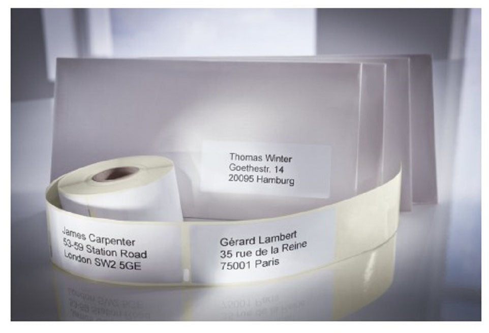 AVERY ZWECKFORM Adress-Etiketten 89x36mm AS0722400 weiss, Rolle 2x260 Stück