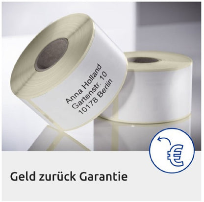 AVERY ZWECKFORM Adress-Etiketten 89x36mm AS0722400 weiss, Rolle 2x260 Stück