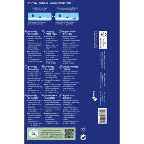 AVERY ZWECKFORM InkJet Photo Paper 10x15cm C2570-100 180g classic 100 Blatt