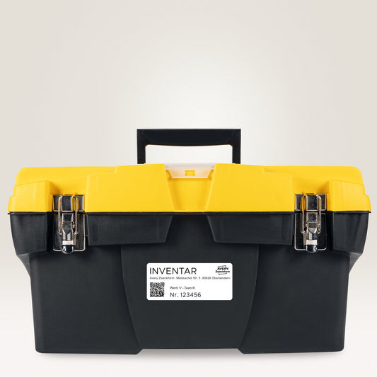 AVERY ZWECKFORM Etiketten Laser 70x37mm L4718REV2 weiss,wetterfest,ablösbar 20B.