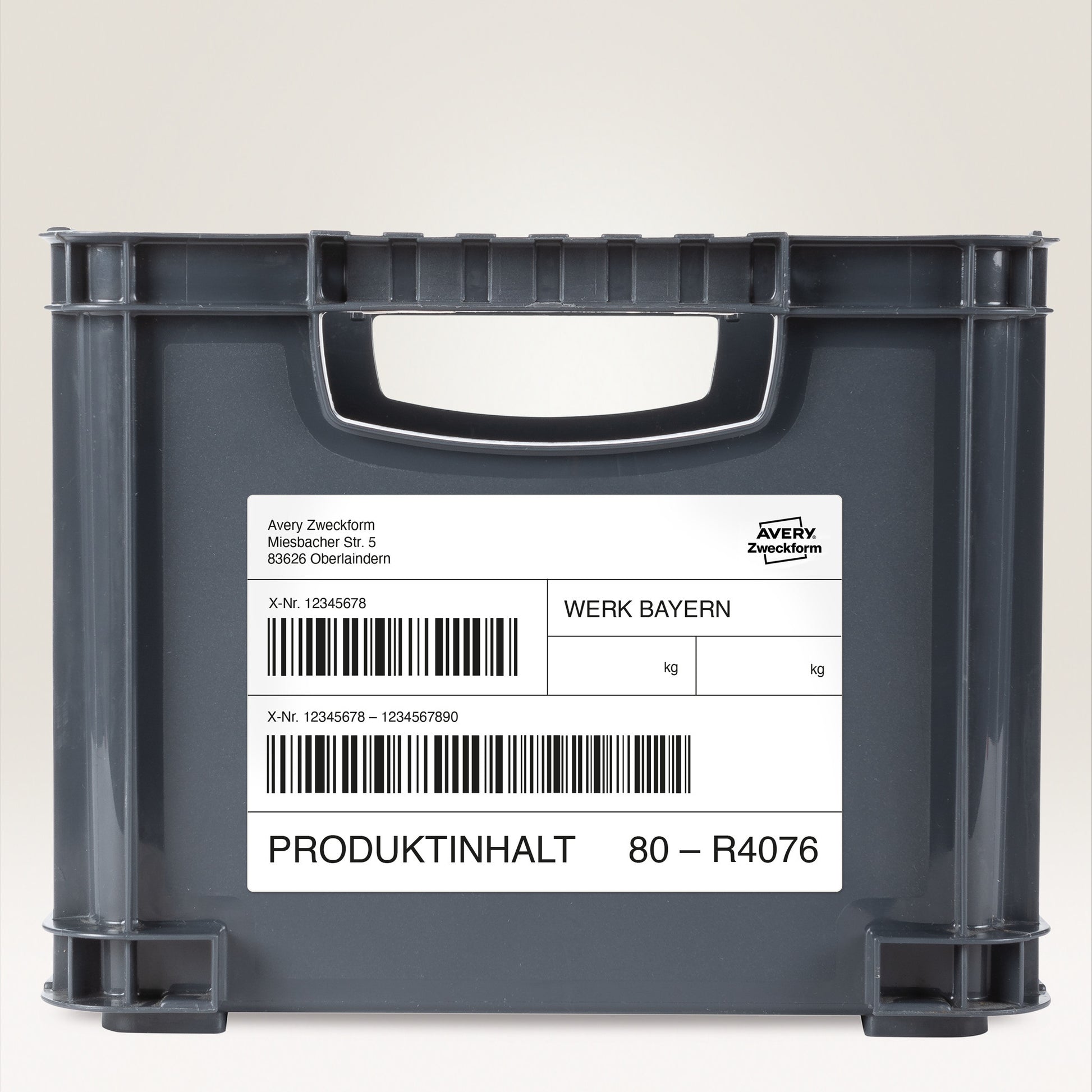 AVERY ZWECKFORM Folienetiketten 99,1x139mm L4774REV2 weiss,non-perm. 80 St. 20 Bl.