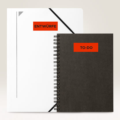 AVERY ZWECKFORM Etiketten 25,4x10mm L6036-20 rot 3780Stk./20Bl.