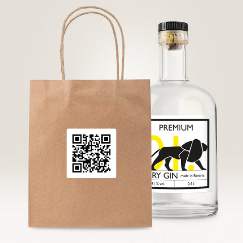 AVERY ZWECKFORM Etiketten QR Code 35x35mm L7120-25 blickdicht 875 Stück