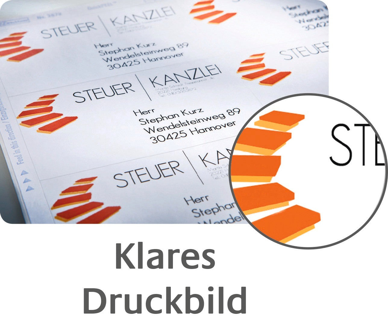 AVERY ZWECKFORM Adressetiketten 63.5x38.1mm L7160-40 weiss 840 Stk./40 Blatt