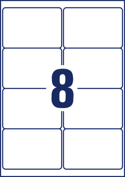 AVERY ZWECKFORM Etiketten 99,1x67,7mm L7914-10 weiss ultra-resistant