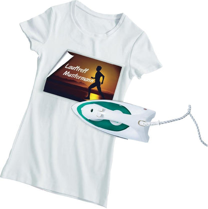 AVERY ZWECKFORM Textilfolie Iron-on A4 MD1001 Inkjet helle Textilien 5 Stk.