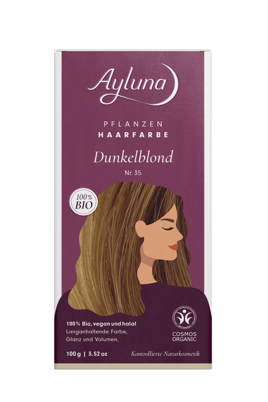 AYLUNA Plant-based hair dye Dark blonde