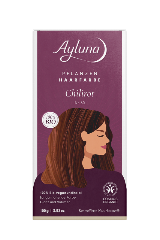 AYLUNA Plant-based hair dye Chili red
