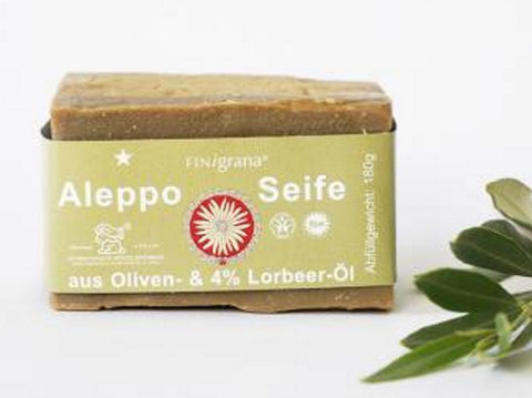 FINIGRANA Aleppo Seife 4% Lorbeeröl