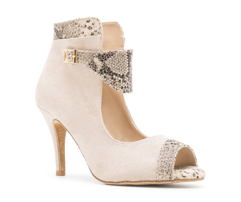 Magnet Essence Tanzschuhe in Beige Wildleder
