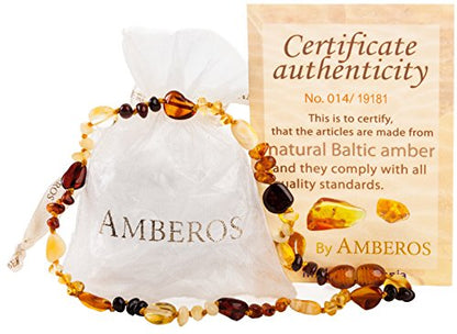 Amberos - HONEY Baltic Amber Baby Necklace