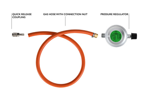 Kibo Gas Connector Set EU 1.5m