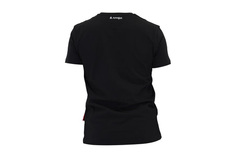 Annjuk T-Shirt Black Logo Big Men M