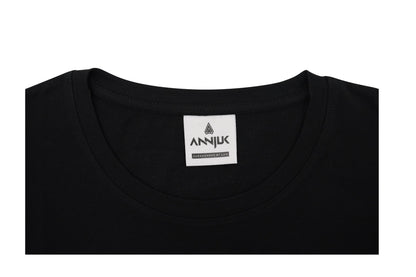 Annjuk T-Shirt Black Logo Big Men