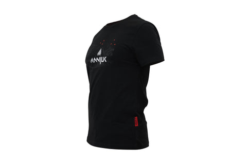 Annjuk T-Shirt Black Logo Big Men M