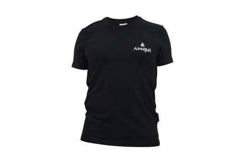 Annjuk T-Shirt Black Logo Small Men