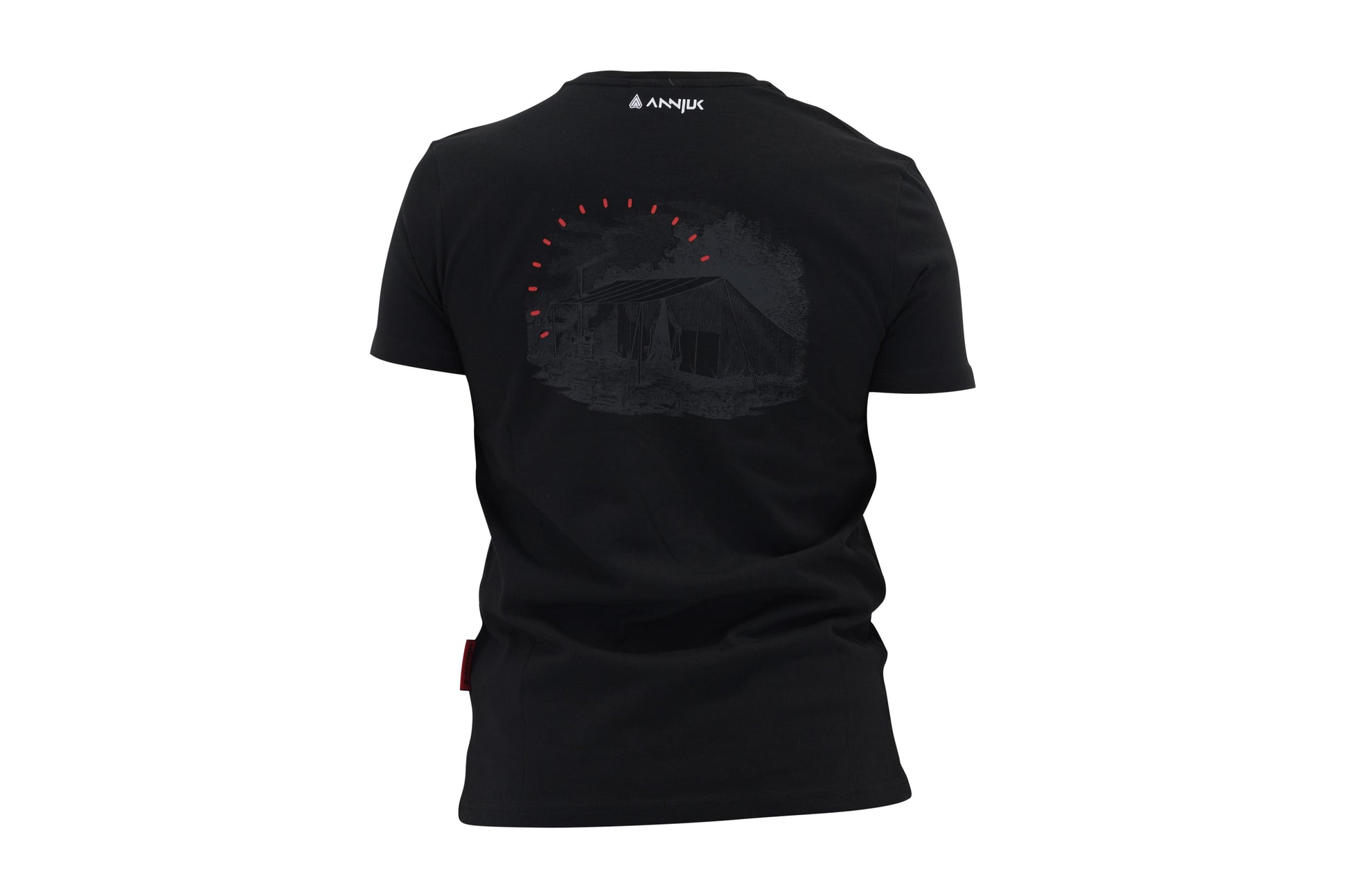 Annjuk T-Shirt Black Logo Small Men M