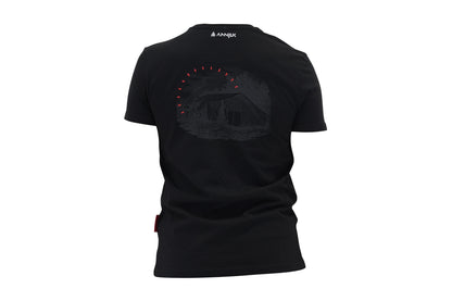Annjuk T-Shirt Black Logo Small Men M