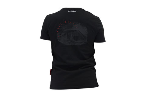 Annjuk T-Shirt Black Logo Small Men S