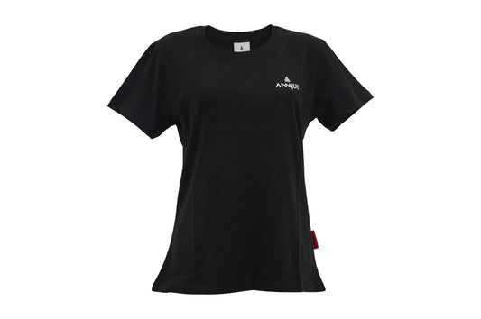 Annjuk T-Shirt Black Logo Small Woman M