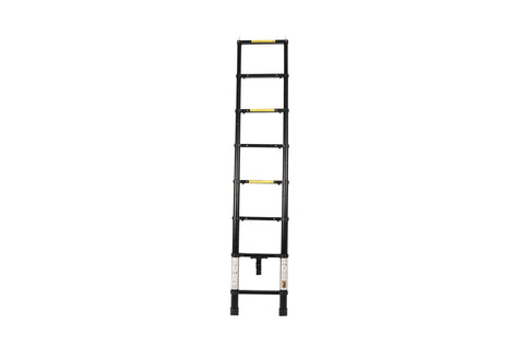 Telescopic One-Touch Ladder 2.3m Black 