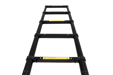 Telescopic One-Touch Ladder 2.3m Black 