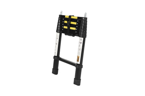 Telescopic One-Touch Ladder 2.3m Black 