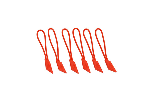 Zipperpullers Set 6pcs Orange