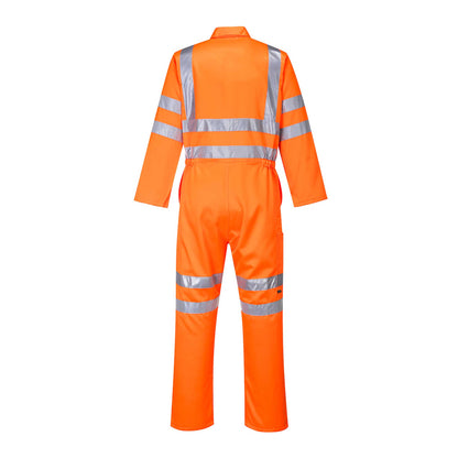 RT42 Warnschutz-Overall – Polycotton für maximale Sichtbarkeit und Komfort