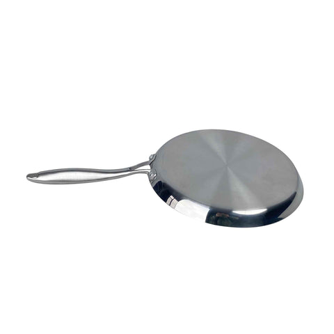 Cheffinger Bratpfanne – PFP-24 cm – Edelstahl – Wabenstruktur – Induktion
